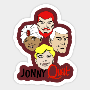 jonny quest Sticker